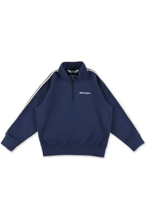 Palm Angels Fleece zip-up sweatshirt