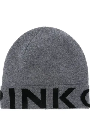 Pinko Logo-jacquard beanie hat