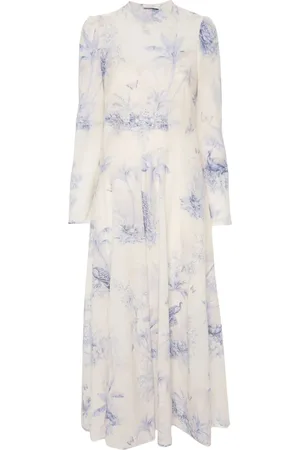 ZIMMERMANN Waverly asymmetric maxi dress