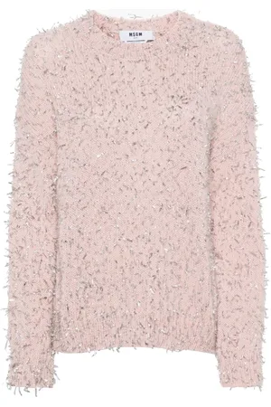 Msgm Metallic-threading sweater