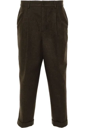 Ami Pleat-detail trousers