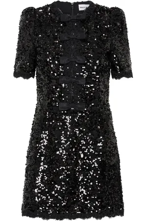 Rebecca Vallance Diana Bow mini dress