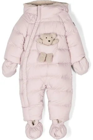 Il gufo Teddy-bead motif snowsuit