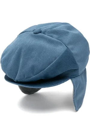 COLORICHIARI Corduroy baker boy hat