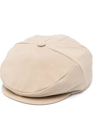 COLORICHIARI Twill baker boy hat