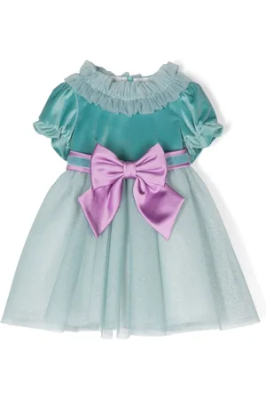 COLORICHIARI Ruffle-detail dress