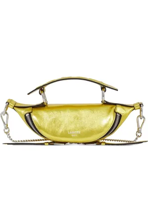 LANCEL Origami leather mini crossbody bag