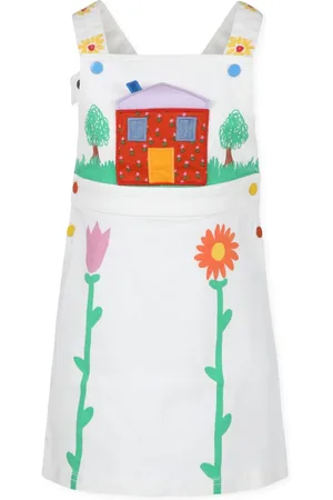 Stella McCartney Farmyard appliqué sleeveless dress