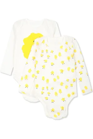 Stella McCartney Duck-print bodies (set of two)