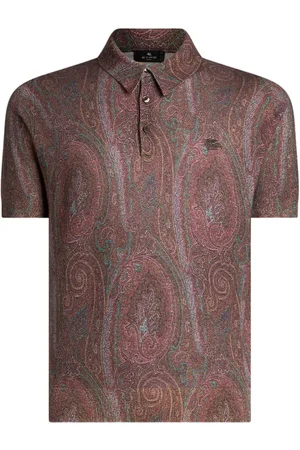 Etro Paisley-print polo shirt