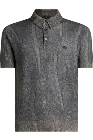 Etro Paisley-print polo shirt