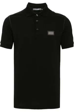 Dolce & Gabbana Branded-tag cotton piqu?? polo shirt