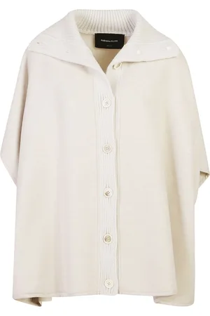 Fabiana Filippi Filo Diamante diagonal double cape