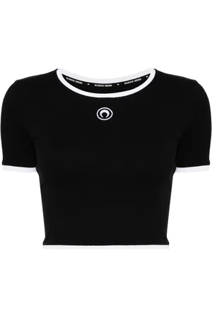 Marine Serre Organic cotton blend t-shirt
