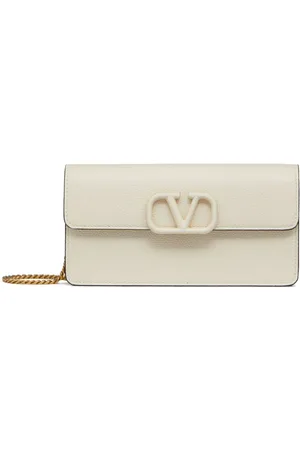 VALENTINO GARAVANI VLogo Signature leather chain wallet