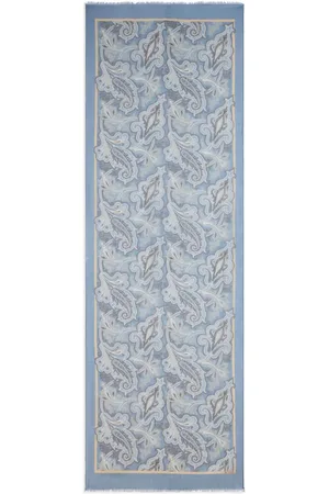 Etro Paisley-print cashmere scarf
