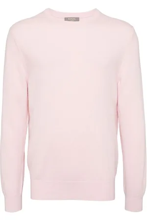 N.PEAL Oxford Round Neck jumper