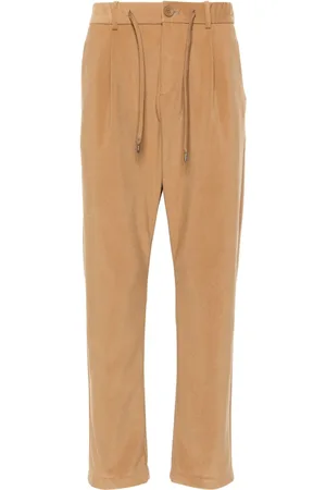 HERNO Logo-plaque trousers