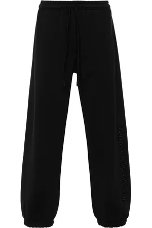 VERSACE Embroidered-logo track pants