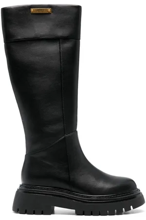 Twin-Set Logo plate high boots