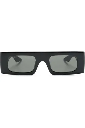 Gucci Double G rectangular-frame sunglasses