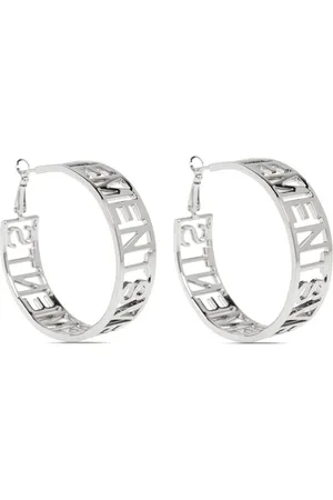 Vetements Cut-out logo earrings