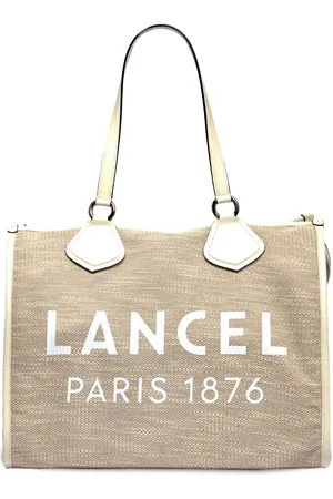 LANCEL Large logo-print tote bag