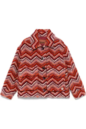 Missoni Chevron-knit jacket