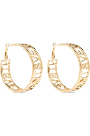 Vetements Cut-out logo earrings
