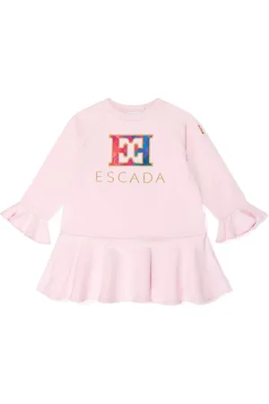 Escada Logo-embroidered dress