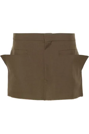 Rick Owens Cut-Off mini skirt
