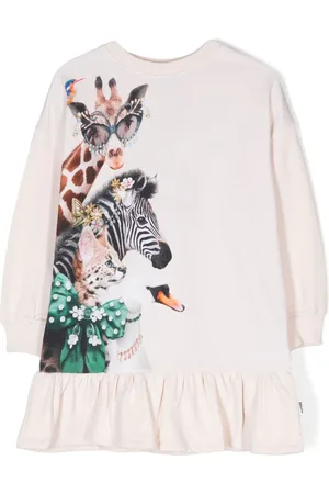 Molo Animal-print mini dress