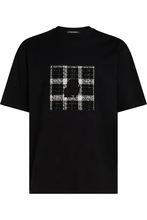 Karl Lagerfeld Bouclé-patch T-shirt
