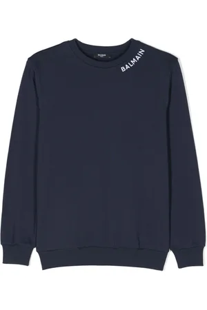 Balmain Logo-embroidered sweatshirt