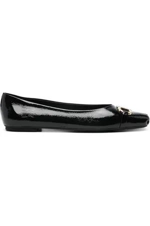 Salvatore Ferragamo Gancini-buckle ballerina shoes