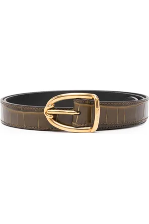 Tom Ford Crocodile-embossed belt