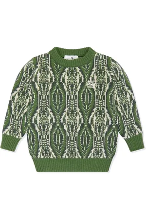 Etro Intarsia-knit logo jumper