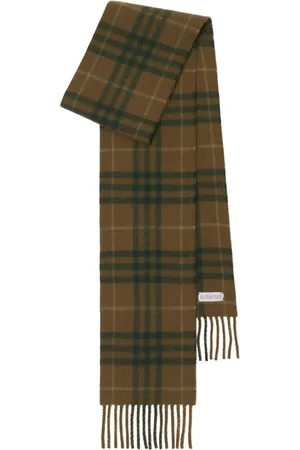 Burberry Plaid cashmere scarf