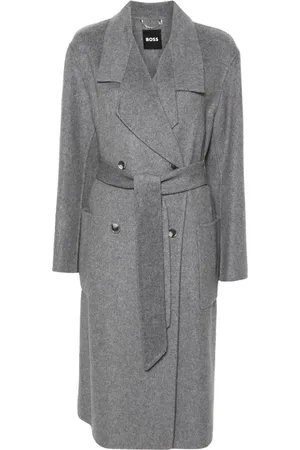 HUGO BOSS Belted coat