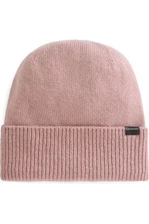 Woolrich Ribbed-trim cashmere beanie