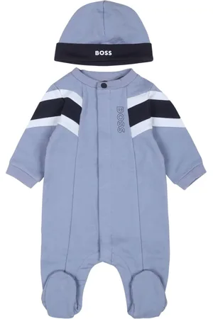 HUGO BOSS Logo-print babygrow set