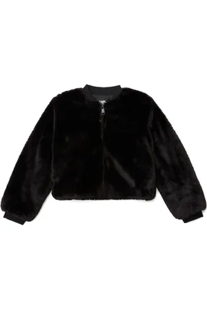 Karl Lagerfeld Embroidered puffer jacket