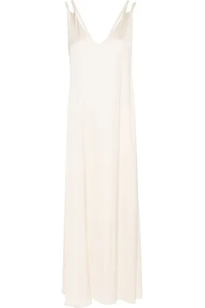 PESERICO SIGN Bead-embellished midi dress