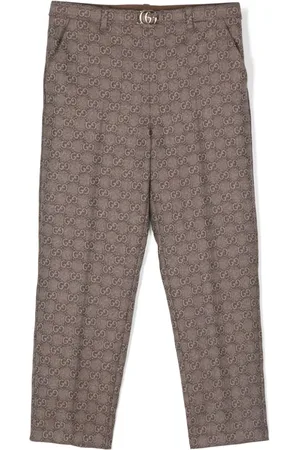 Gucci GG Supreme-pattern trousers