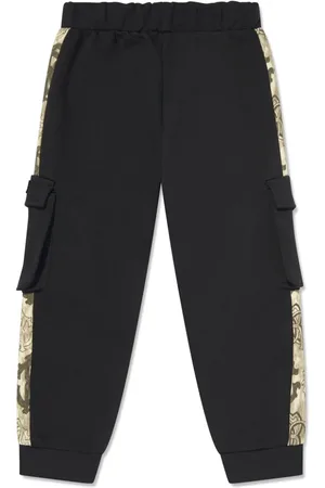 Roberto Cavalli Side-stripe cargo track pants