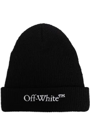OFF-WHITE Logo-embroidered beanie