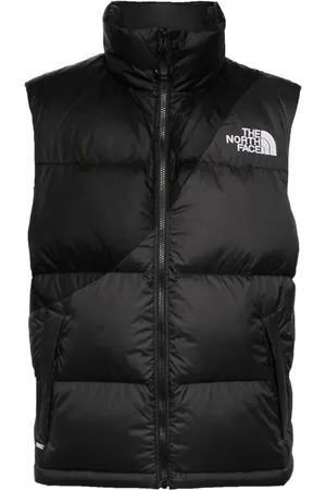 The North Face Logo-embroidered padded jacket