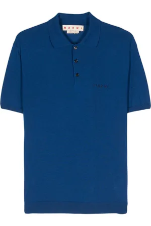 Marni Logo-embroidered polo shirt