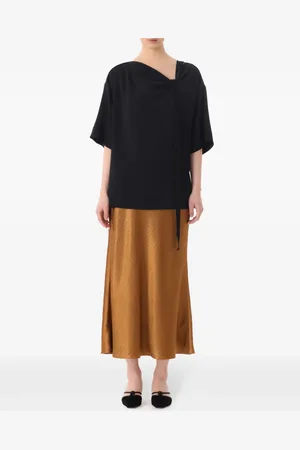 Jason Wu Knot-detail draped blouse
