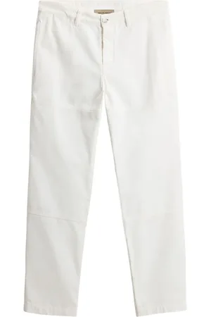 Woolrich Garment-dyed straight-leg trousers